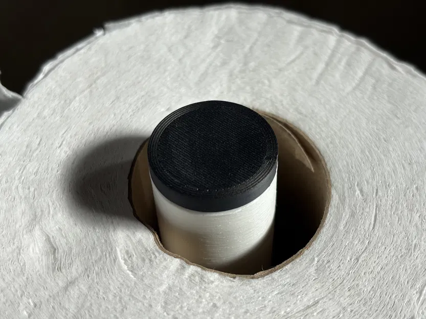 Nút chặn trụ giá treo giấy vệ sinh (Toilet Paper Stand Pole Stopper) - Image 2