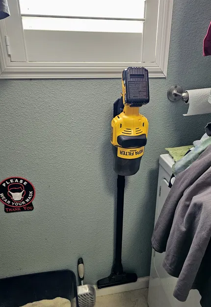 Giá treo tường cho máy hút bụi Dewalt Stick Vacuum - Image 2