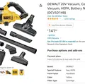 Giá treo tường cho máy hút bụi Dewalt Stick Vacuum - Thumbnail 5