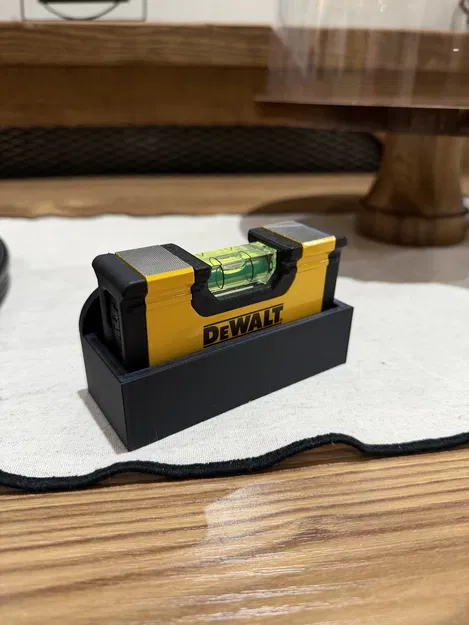 Giá treo tường thước thủy mini 100mm (kiểu tub) - Image 1