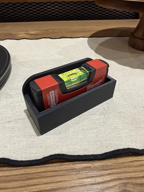 Giá treo tường thước thủy mini 100mm (kiểu tub) - Image 2