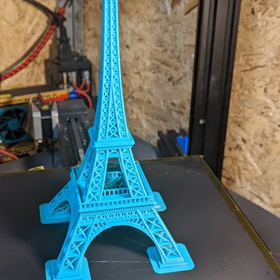 Tháp Eiffel – mẫu in FDM không cần support (Eiffel Tower FDM printable)