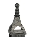 Xếp chồng Tháp Eiffel kèm Podest để stack tốt hơn (Print-in-place) - Thumbnail 3