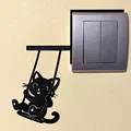 Khung Công Tắc Đèn Hình Mèo (Light Switch Frame - Cat) - Thumbnail 2