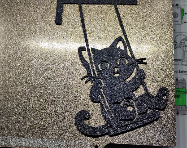 Khung Công Tắc Đèn Hình Mèo (Light Switch Frame - Cat) - Image 3