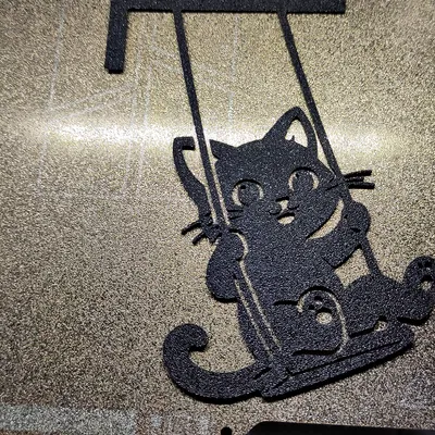 Khung Công Tắc Đèn Hình Mèo (Light Switch Frame - Cat)