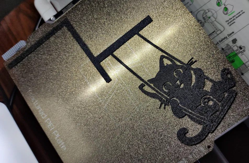 Khung Công Tắc Đèn Hình Mèo (Light Switch Frame - Cat) - Image 4