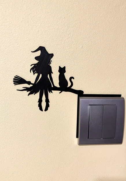 Halloween Light Switch Decoration 11 – Trang trí công tắc đèn Halloween - Image 2