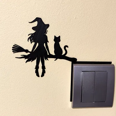 Halloween Light Switch Decoration 11 – Trang trí công tắc đèn Halloween