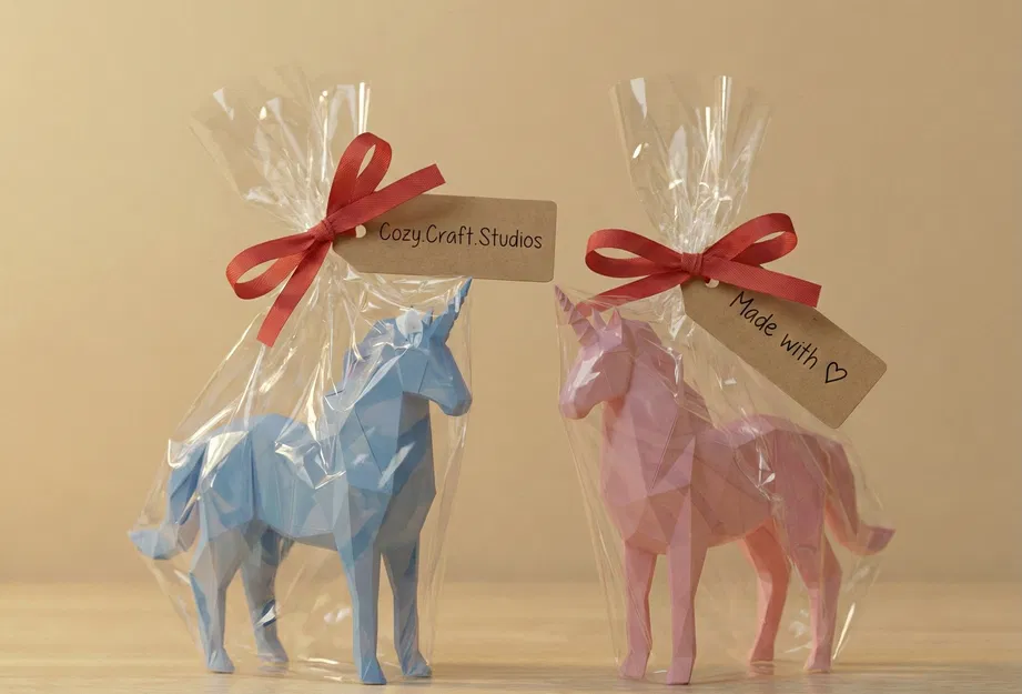 Kỳ Lân Origami Dễ Thương – Decor Japandi Tối Giản - Image 2