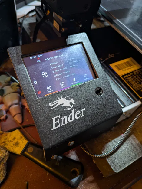 Ngàm gắn Raspberry Pi 5 cho Ender 3 (vị trí màn hình stock) - Image 1