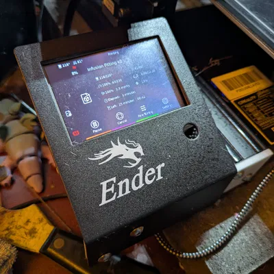 Ngàm gắn Raspberry Pi 5 cho Ender 3 (vị trí màn hình stock)