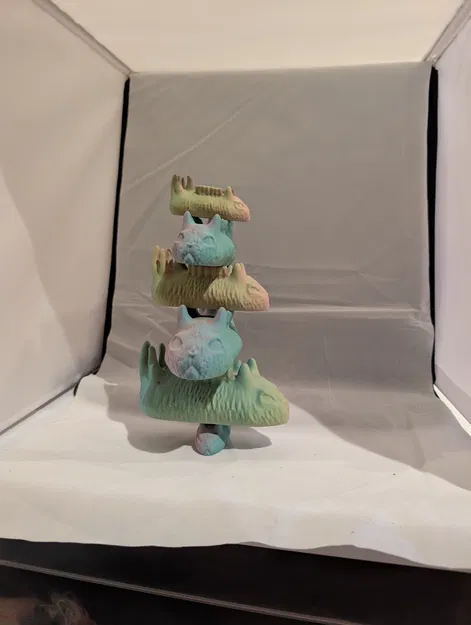 Sea Bunny Xếp Chồng (Stacking Sea Bunnies) - Image 1