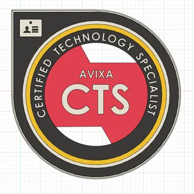 Giải thưởng AVIXA CTS Certified treo tường hoặc để bàn