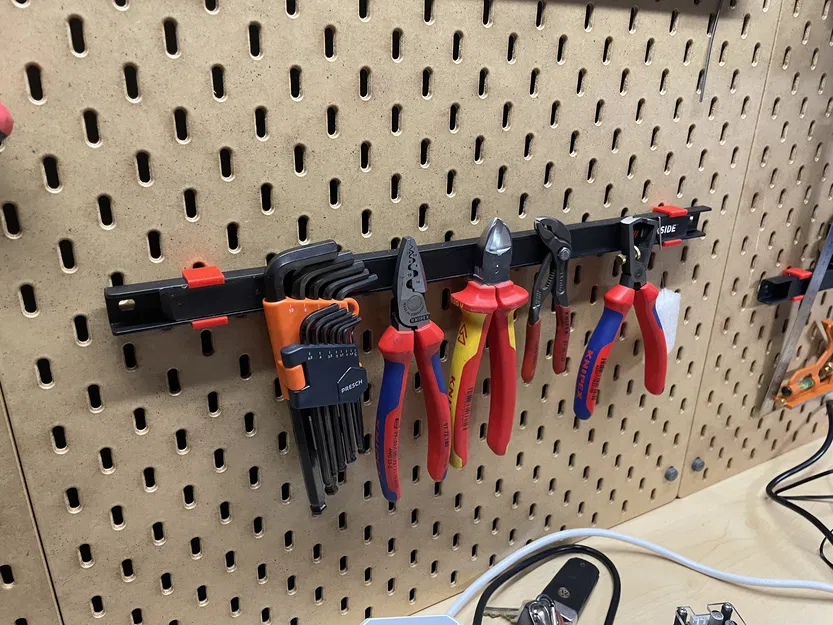 Giá treo dụng cụ nam châm cho IKEA Skådis (Skadis magnetic tool rack) - Image 4