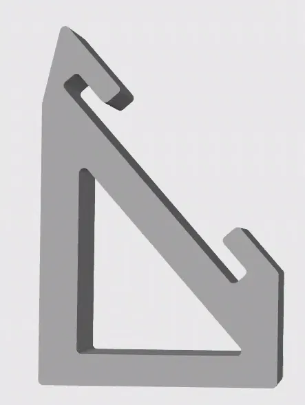 Unibody_Riser_LED_10mm – Riser unibody cho LED stripe 10mm - Image 1