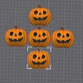 Bí ngô Halloween nam châm (Halloween pumpkin magnetic) - Thumbnail 2