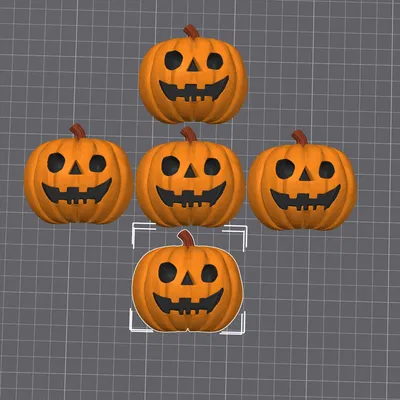 Bí ngô Halloween nam châm (Halloween pumpkin magnetic)