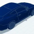 Mô hình 3D 2018 Ford Mustang GT - Thumbnail 1