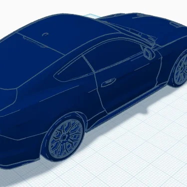 Mô hình 3D 2018 Ford Mustang GT