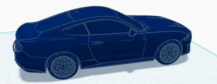 Mô hình 3D 2018 Ford Mustang GT - Image 3