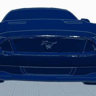 Mô hình 3D 2018 Ford Mustang GT