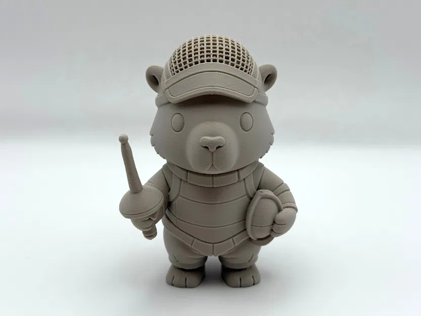 Fencing Capybara – Chuột lang nước đấu kiếm - Image 2