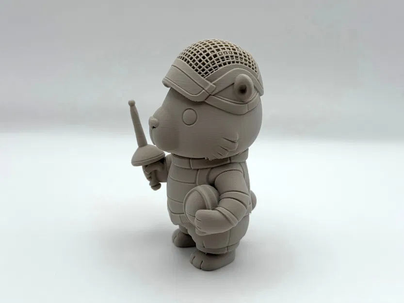 Fencing Capybara – Chuột lang nước đấu kiếm - Image 4