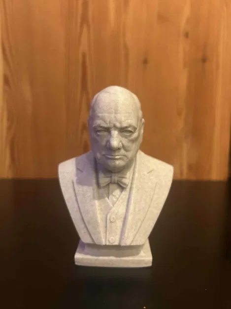 Winston Leonard Spencer Churchill – Tượng Bán Thân - Image 2