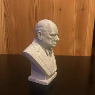 Winston Leonard Spencer Churchill – Tượng Bán Thân