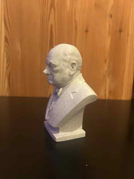 Winston Leonard Spencer Churchill – Tượng Bán Thân - Image 5