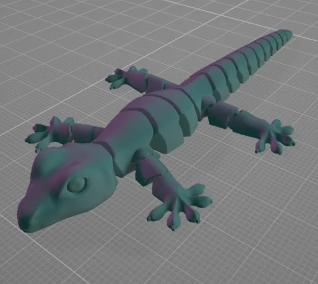 Flexi Gecko - Gắn sẵn mắt - Một file - Image 1