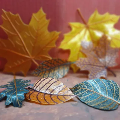 🍂 Bộ lá organic (vẻ ngoài realistic)