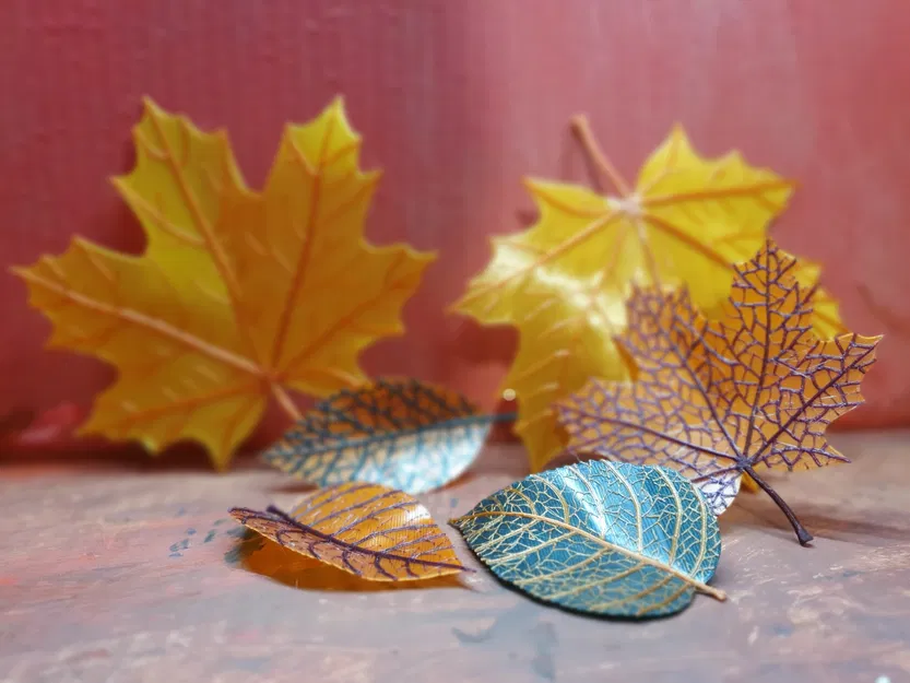 🍂 Bộ lá organic (vẻ ngoài realistic) - Image 3