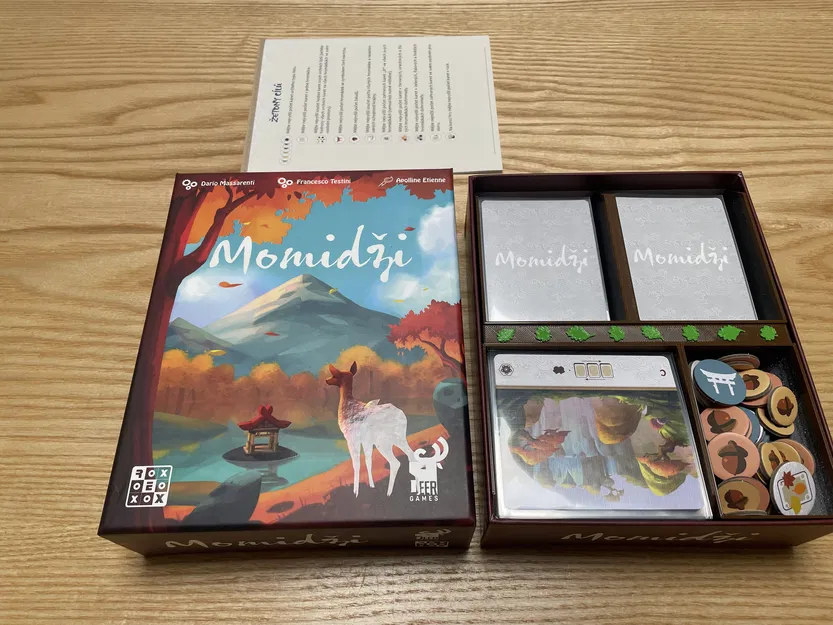 MOMIJI / MOMIDŽI INSERT (Organiser cho bản CZ) - Image 1