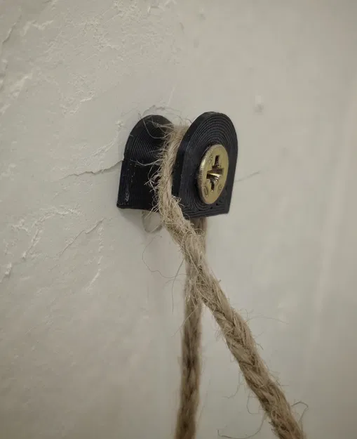 Ngàm bảo vệ dây thừng cho kệ treo gắn tường (Wall-Mount) - Image 1