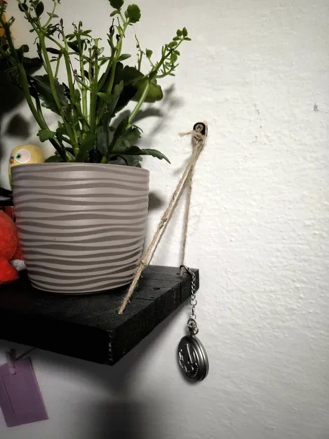 Ngàm bảo vệ dây thừng cho kệ treo gắn tường (Wall-Mount) - Image 2