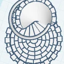 Quân Xe (Castle/Rooke) dạng cầu thang xoắn ốc