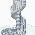 Quân Xe (Castle/Rooke) dạng cầu thang xoắn ốc - Thumbnail 4