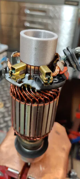 Ống lồng lắp chổi than motor đề (VW 020911023M) - Image 2