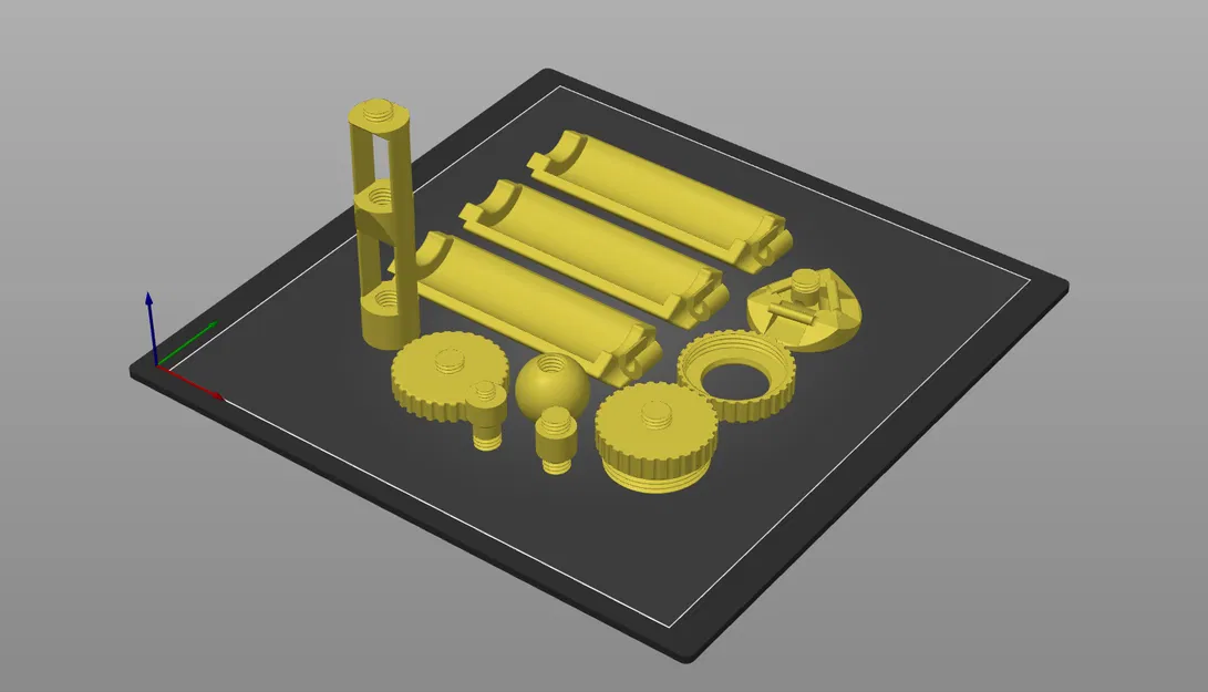 Tripod đa năng, gập gọn & in 100% v3.1 - Image 6