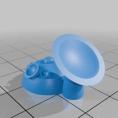 Solar Empire: Mô Hình Tòa Nhà Căn Cứ Sân Bay Vũ Trụ