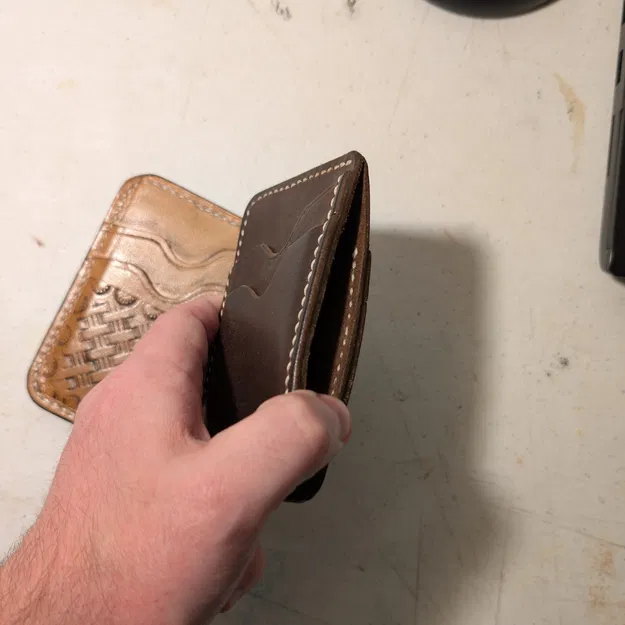 Pattern Ví Thẻ Da 5 Ngăn (5-Pocket Card Wallet Pattern) - Image 4