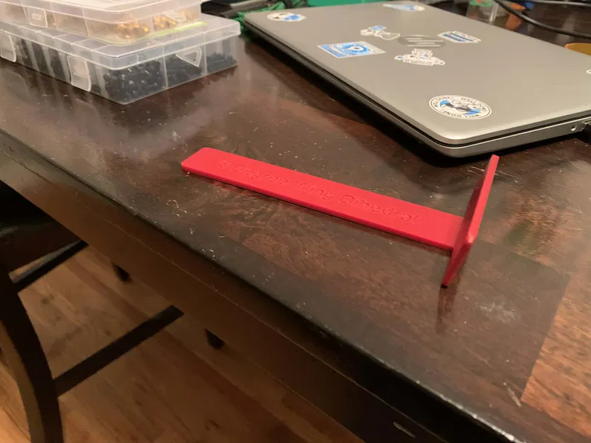 Thước canh góc dihedral cánh 8 độ (8 degree wing dihedral set gauge) - Image 2