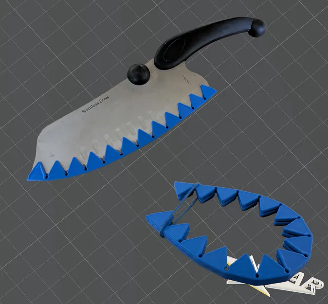 Ốp bảo vệ lưỡi dao linh hoạt (Flexibler Klingenschutz / Flexibel Knife Sheath) - Image 1