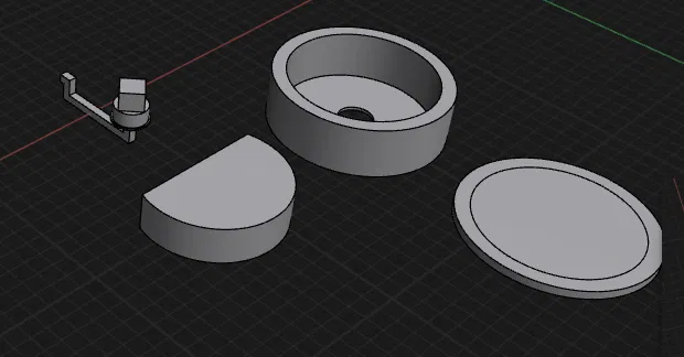 Bánh Xe Tự Cân Bằng Tùy Chỉnh (Print In Place) - Image 3