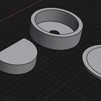 Bánh Xe Tự Cân Bằng Tùy Chỉnh (Print In Place)