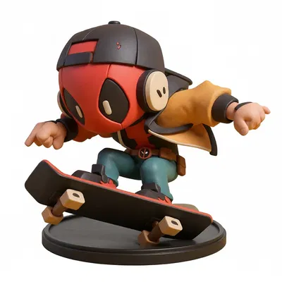 Deadpoll Skater Boy – Cậu nhóc trượt ván