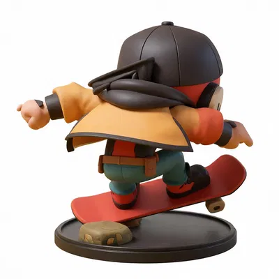 Deadpoll Skater Boy – Cậu nhóc trượt ván