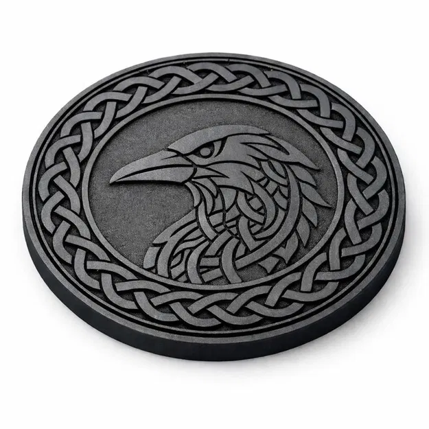 Đế lót ly động vật phong cách Anglo-Saxon Viking - Image 2